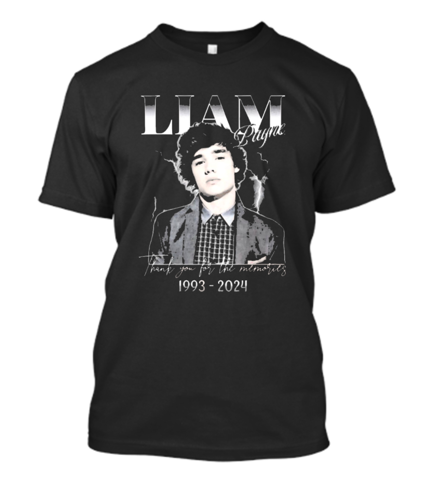 RIP Liam Payne Thank You For The Memories 1993-2024 T-Shirt