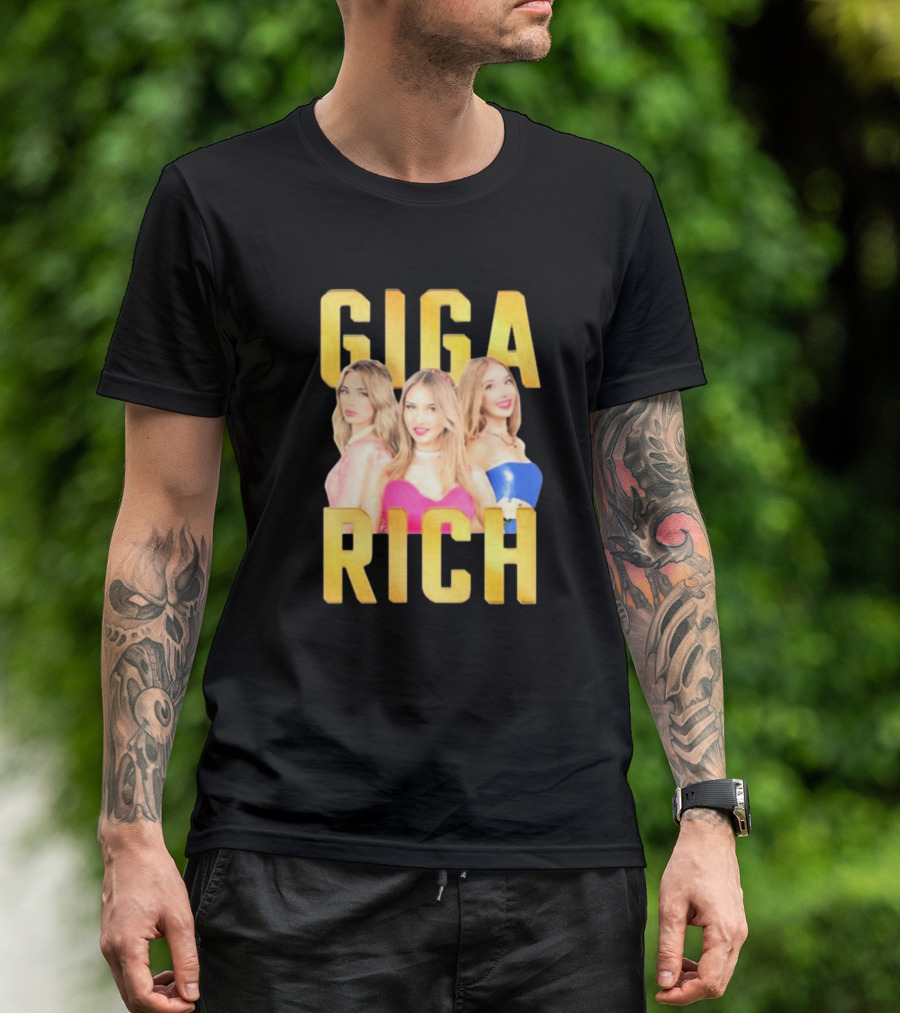 Giga Rich Tim Tin Trio Glam T-Shirt