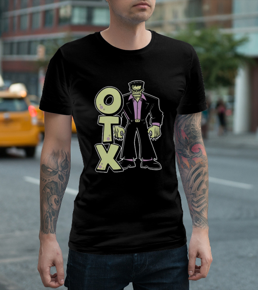 Geezy World OTX Slitherman Frankenstein Monster New T-Shirt