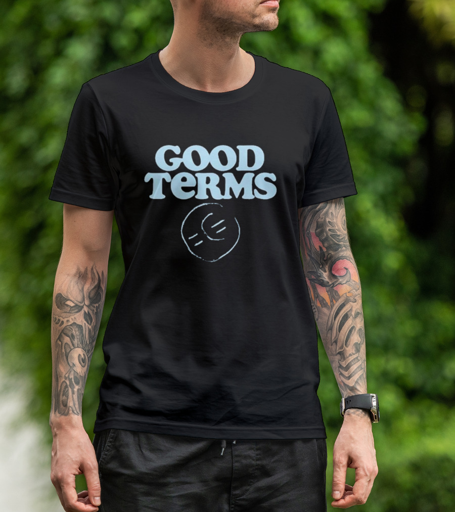 GOOD TERMS Emo Face Expression T-Shirt