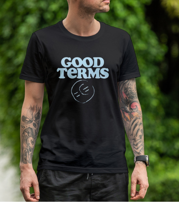 GOOD TERMS Emo Face Expression T-Shirt