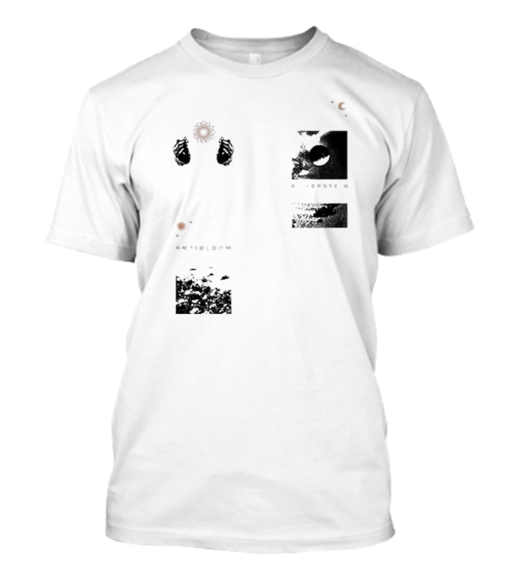 Silverstein Antibloom A Little Fight New Hands Dark T-Shirt