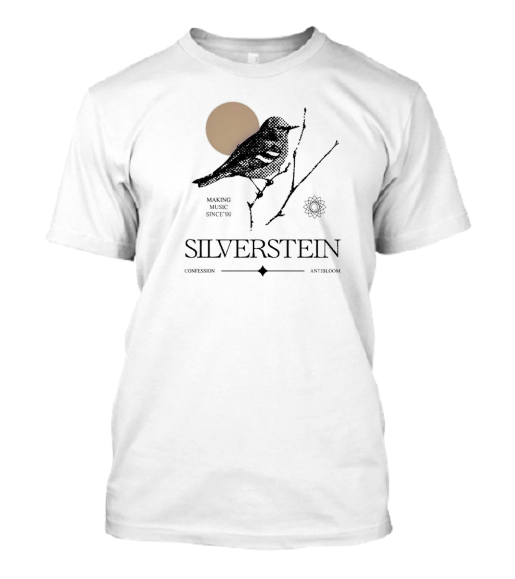 Silverstein Confession Making Music Since '00 Bird And Sun T-Shirt