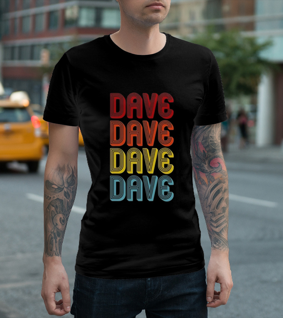 Julia Roberts Wearing Dave Dave Dave Dave Retro T-Shirt