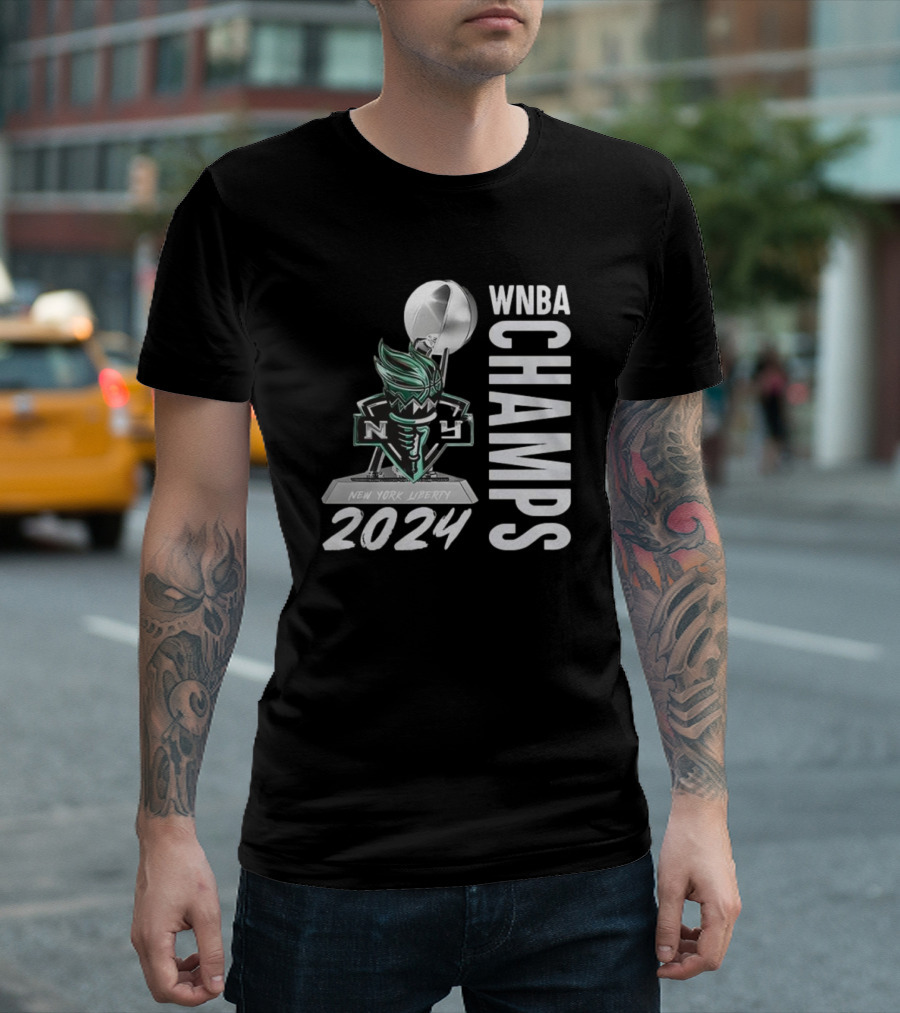 WNBA Champs 2024 New York Liberty NY Victory T-Shirt