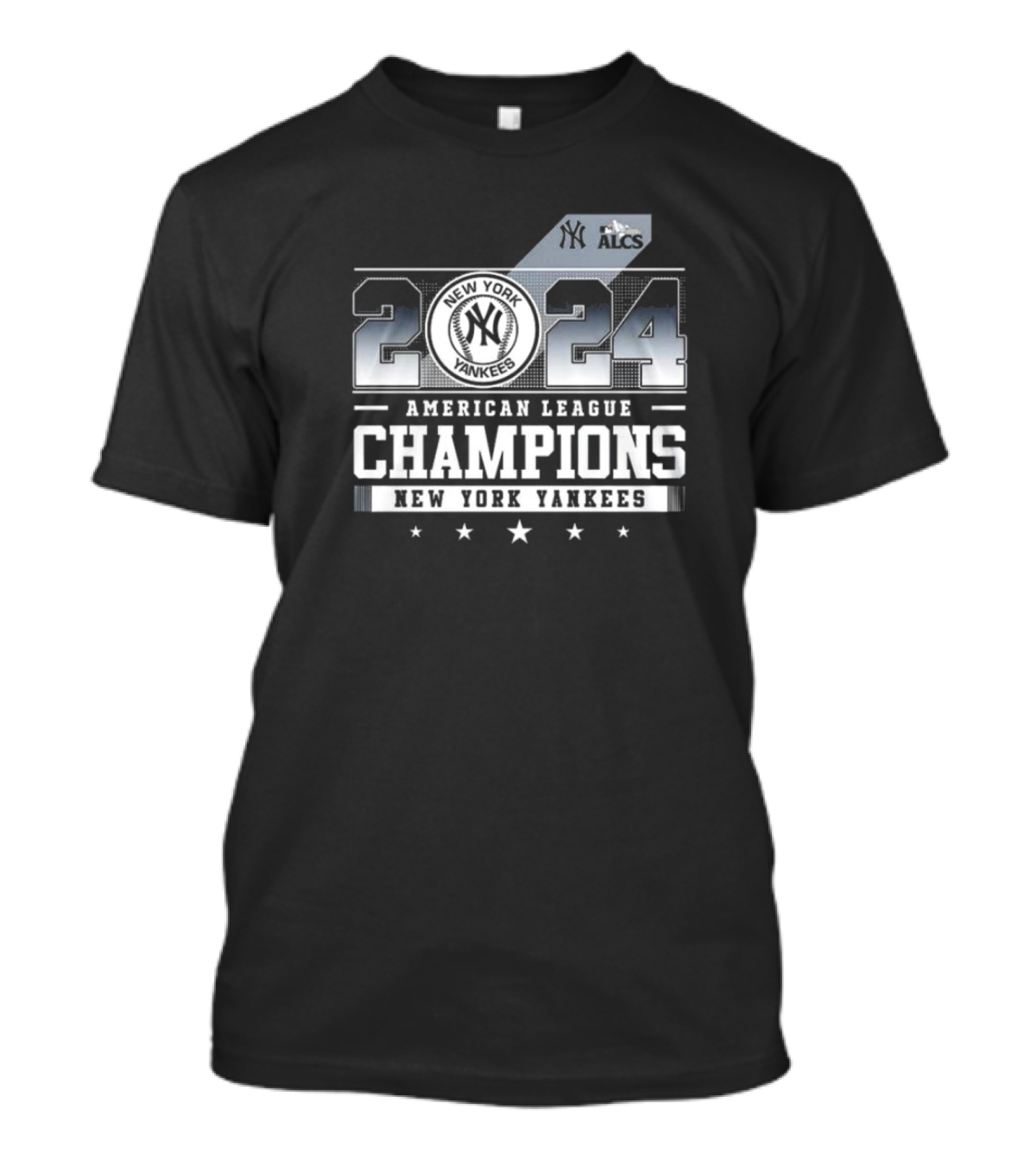 New York Yankees 2024 American League Champions ALCS Victory T-Shirt