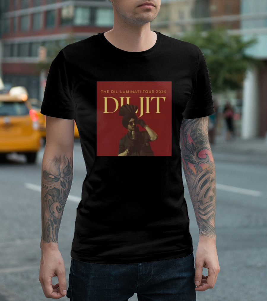 Diljit The Dil-Luminati Tour T-Shirt