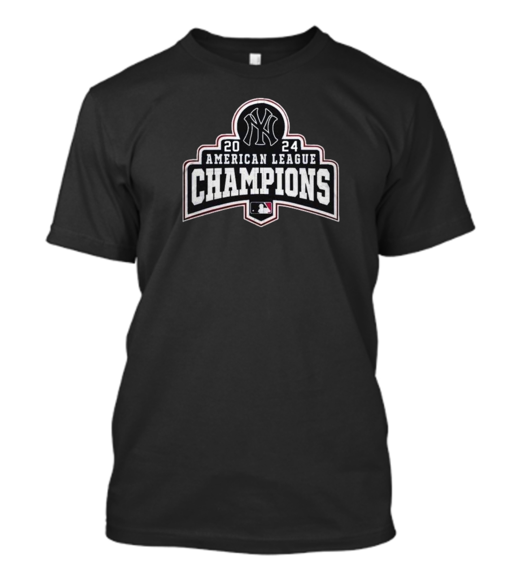 New York Yankees 2024 American League Champions Baseball T-Shirt