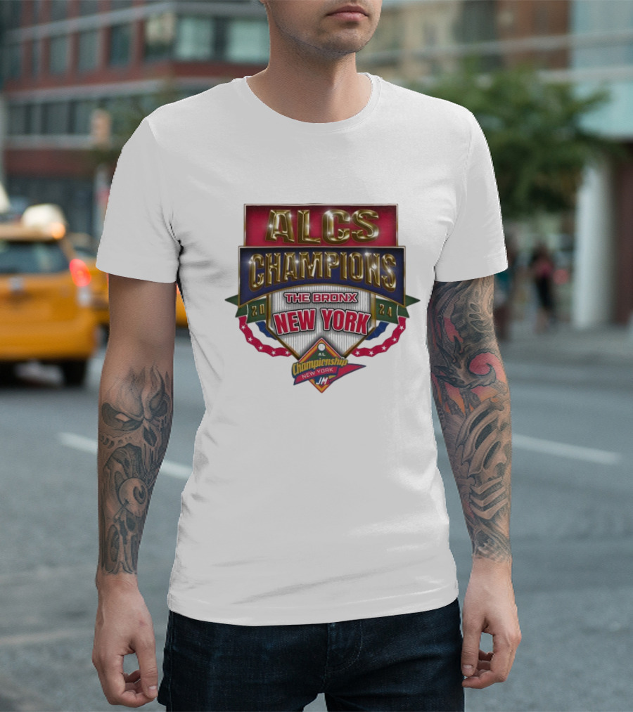 ALCS Champions The Bronx New York 2024 AL Championship New York JM T-Shirt