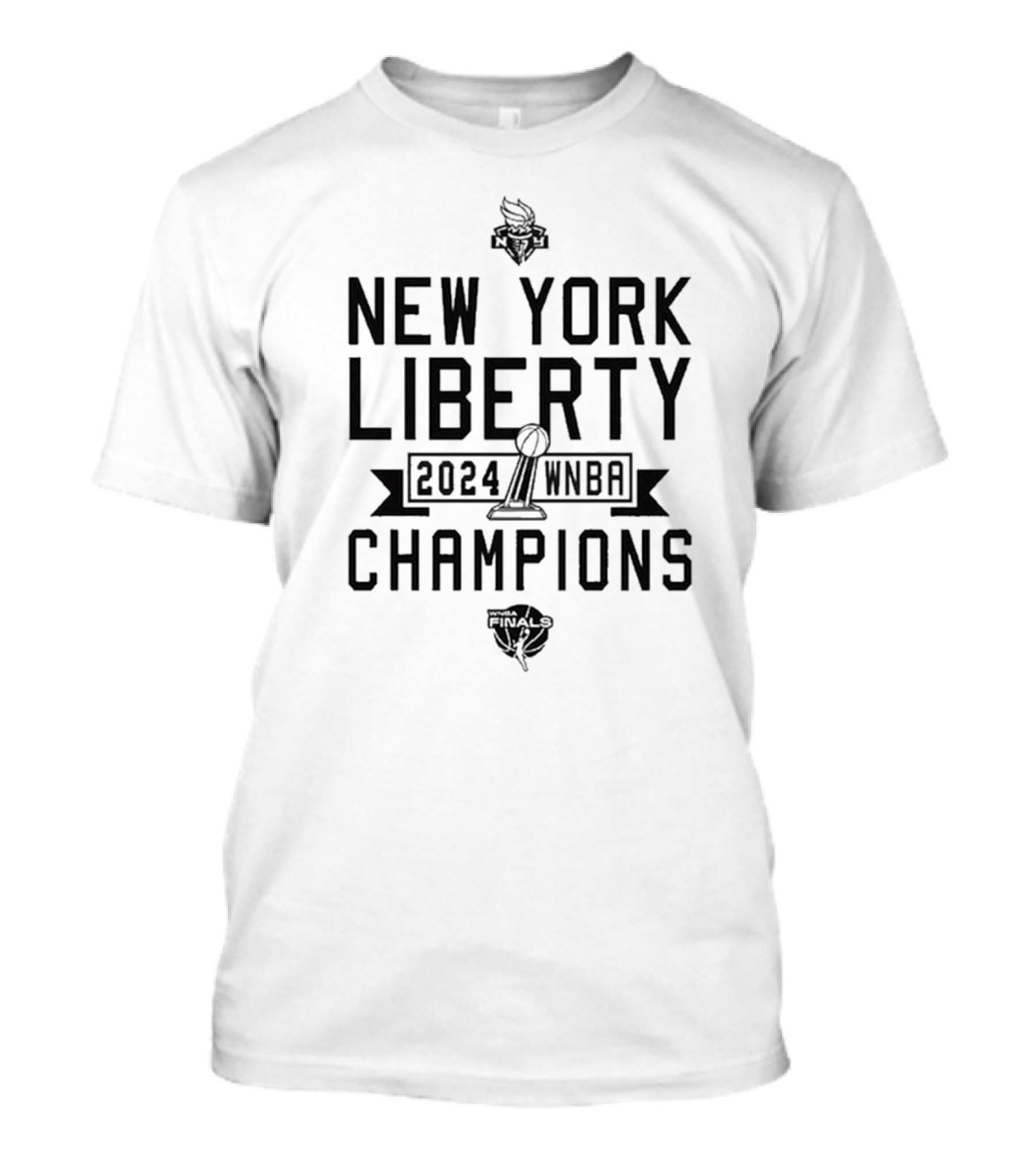 New York Liberty 2024 WNBA Finals Champions T-Shirt