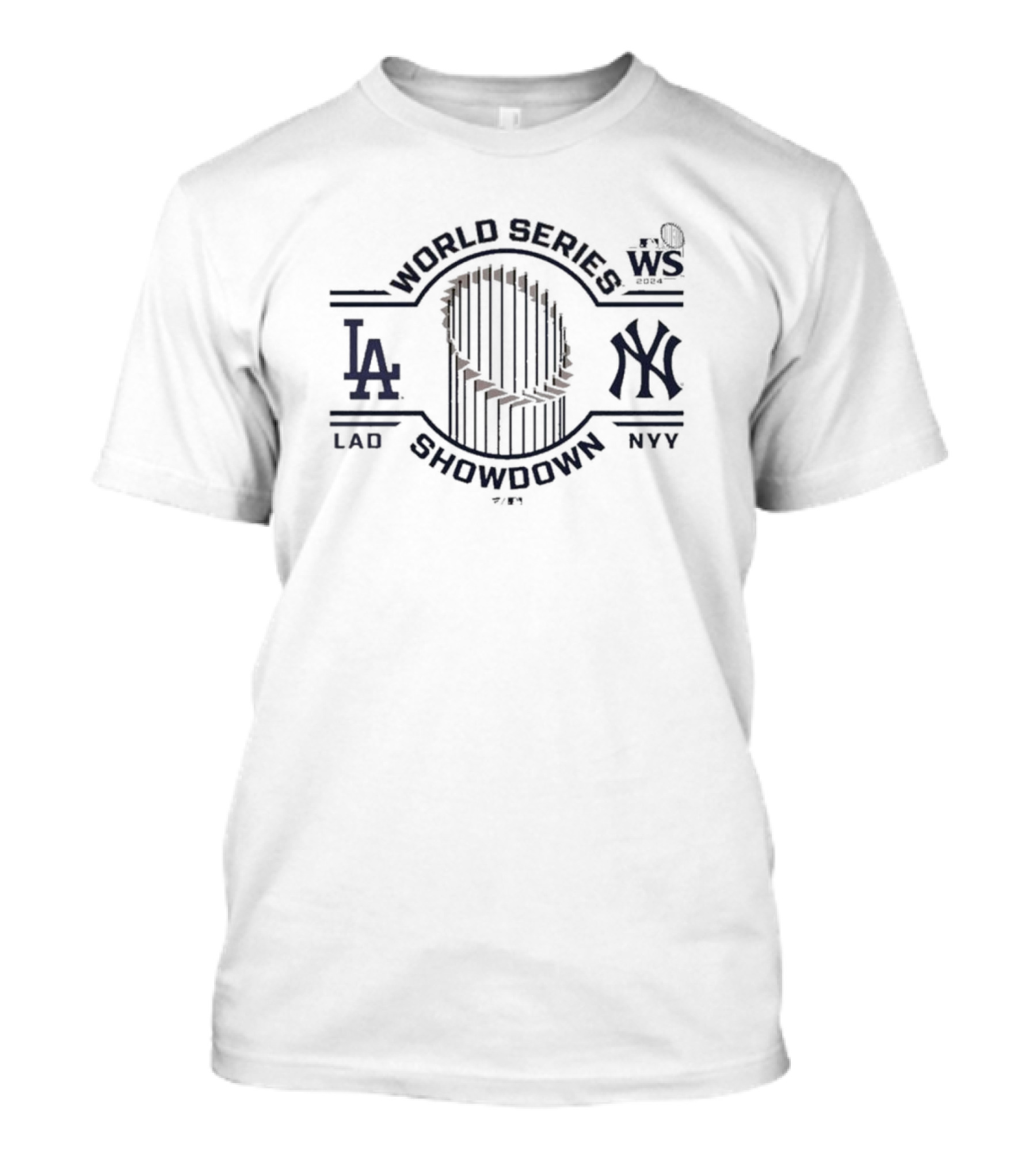 World Series Showdown 2024 Los Angeles Dodgers Vs. New York Yankees T-Shirt