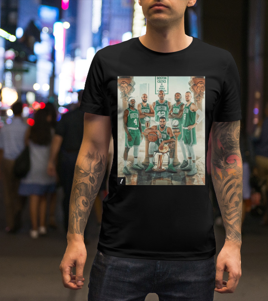 Boston Celtics 2024 World Champions Boston Title Defense Starts Tonight T-Shirt
