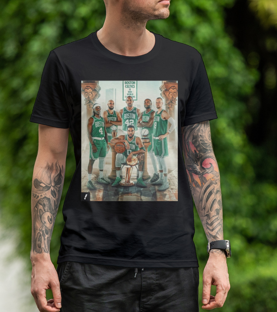 Boston Celtics 2024 World Champions Boston Title Defense Starts Tonight T-Shirt