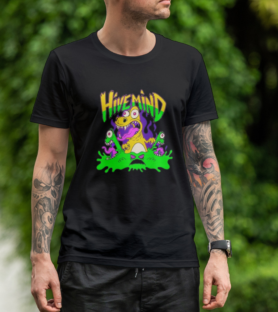 Hivemind Metalcore Dinosaur Monster New T-Shirt