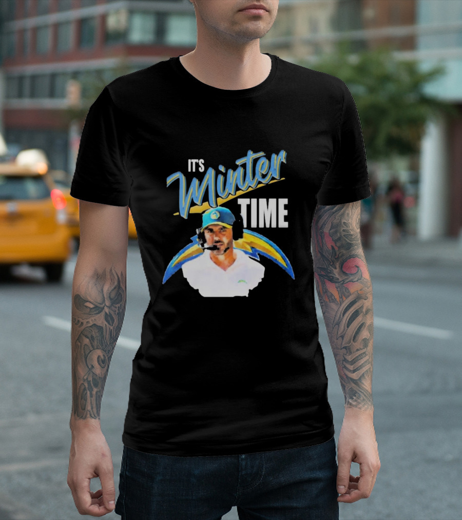 Los Angeles Chargers It's Minter Time T-Shirt