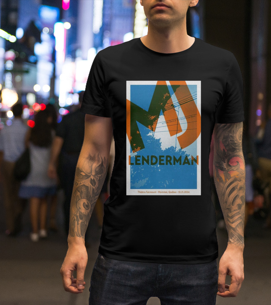 MJ Lenderman Théâtre Fairmount Montréal Québec October 21 T-Shirt