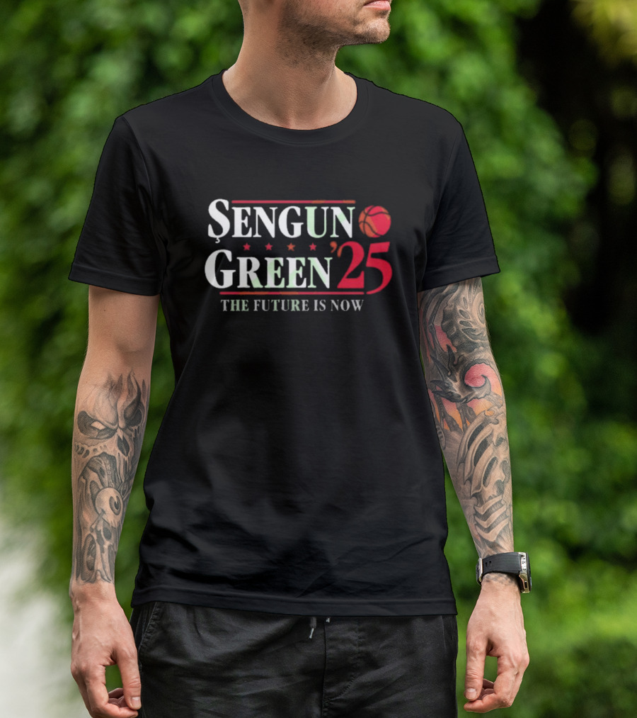 Sengun Green ’25 The Future Is Now Basketball Houston Rockets T-Shirt