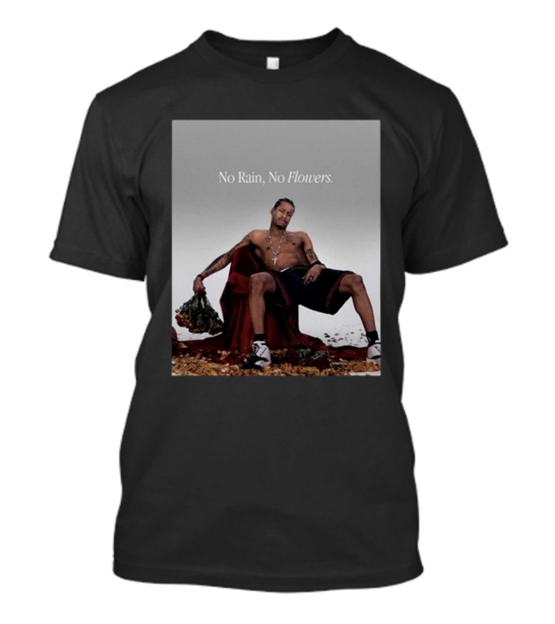 No Rain No Flowers Allen Iverson Takeover T-Shirt