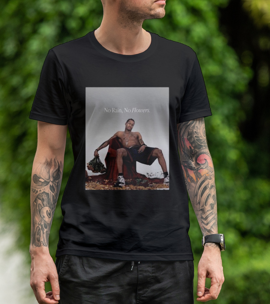 No Rain No Flowers Allen Iverson Takeover T-Shirt