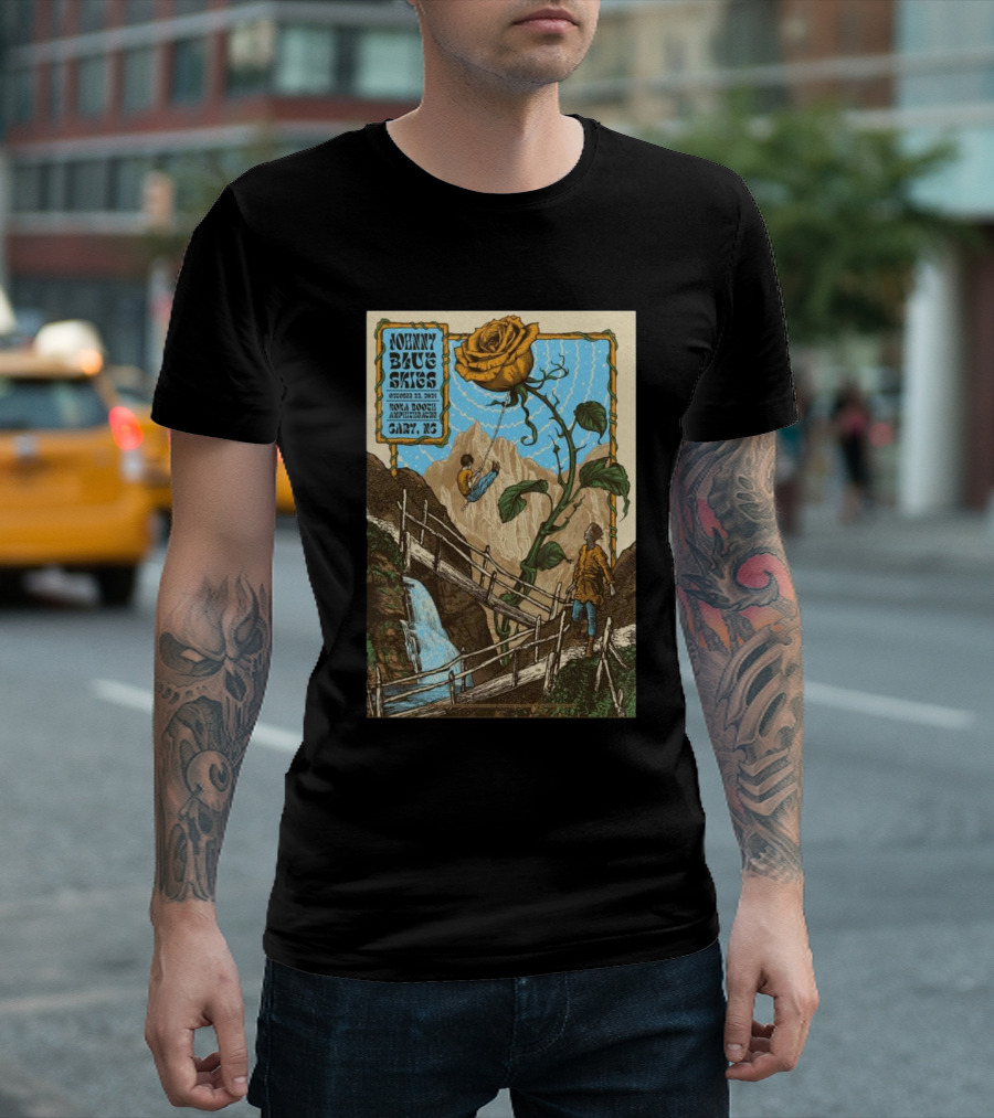 Johnny Blue Skies October 13 2024 Koka Booth Amphitheatre Cary NC T-Shirt