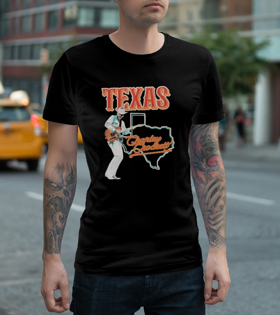 Texas Charley Crockett Cowboy Music T-Shirt