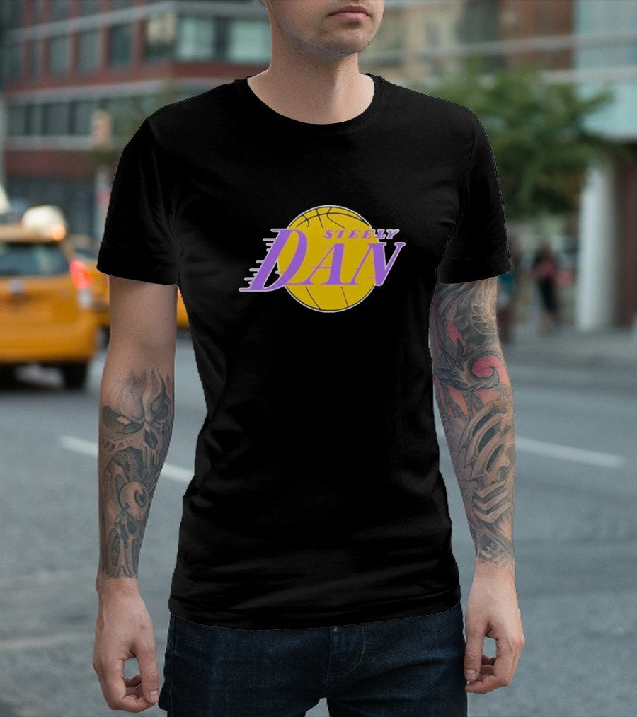 Steely Dan Lakers Basketball T-Shirt