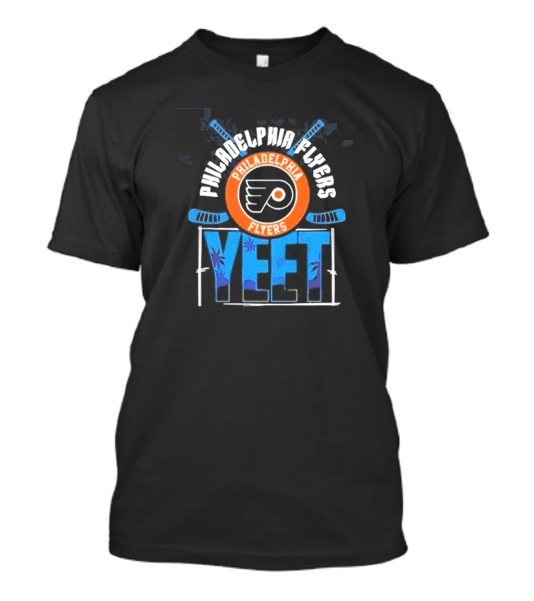 Yeet Philadelphia Flyers 2024 Hockey Sticks T-Shirt