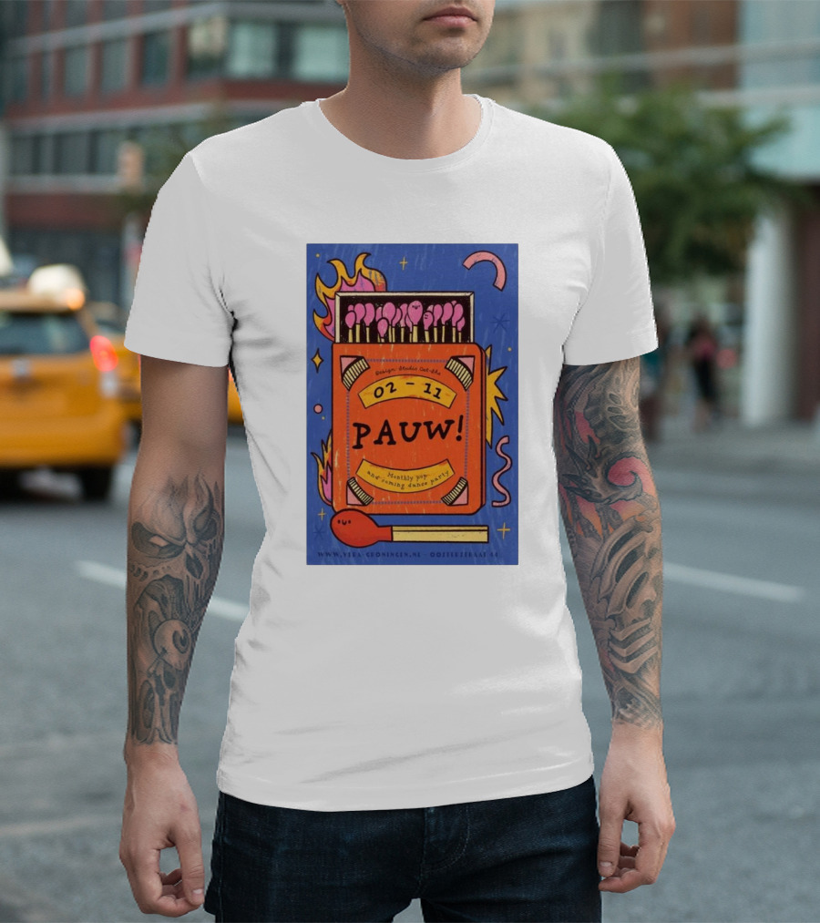 Pauw November 2 2024 Groningen Dance Party T-Shirt