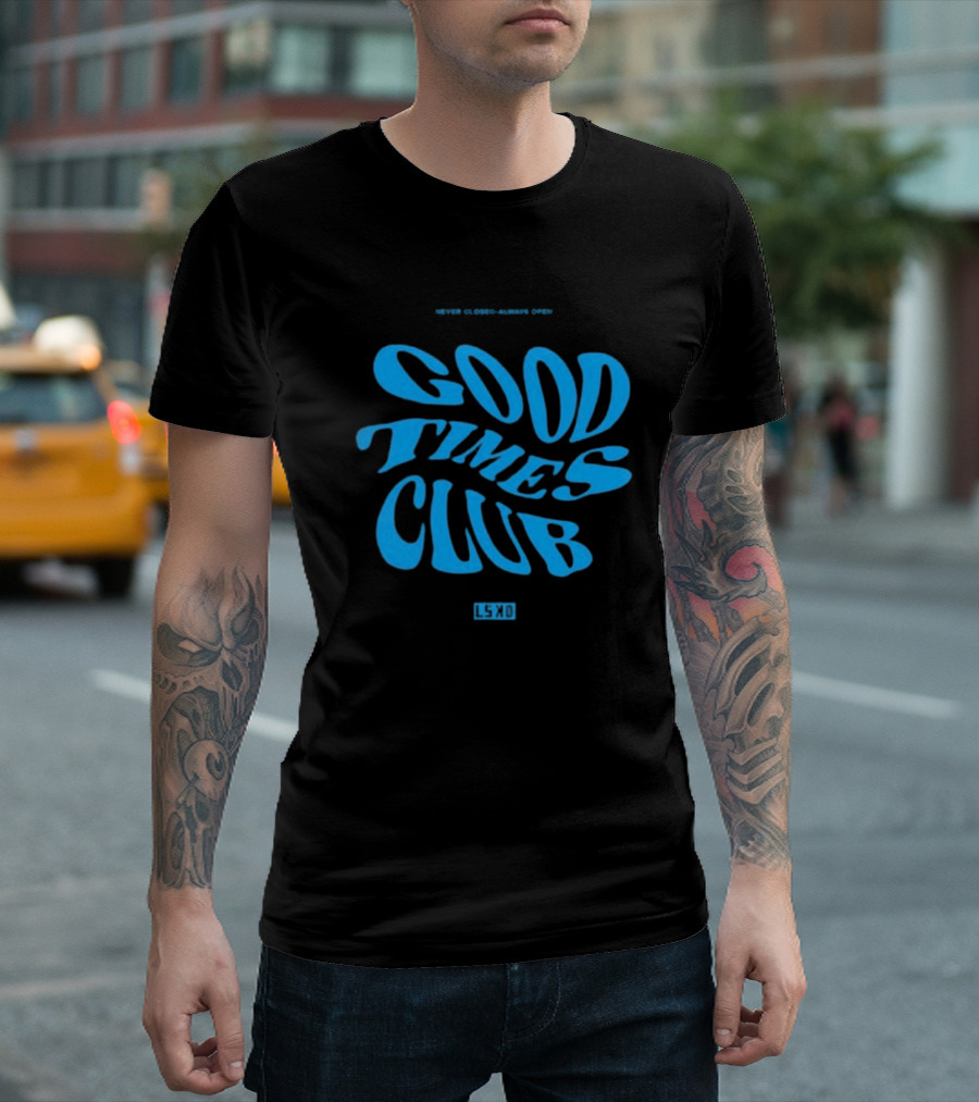 Oscar Piastri Never Closed Always Open Good Times Club LSKD T-Shirt