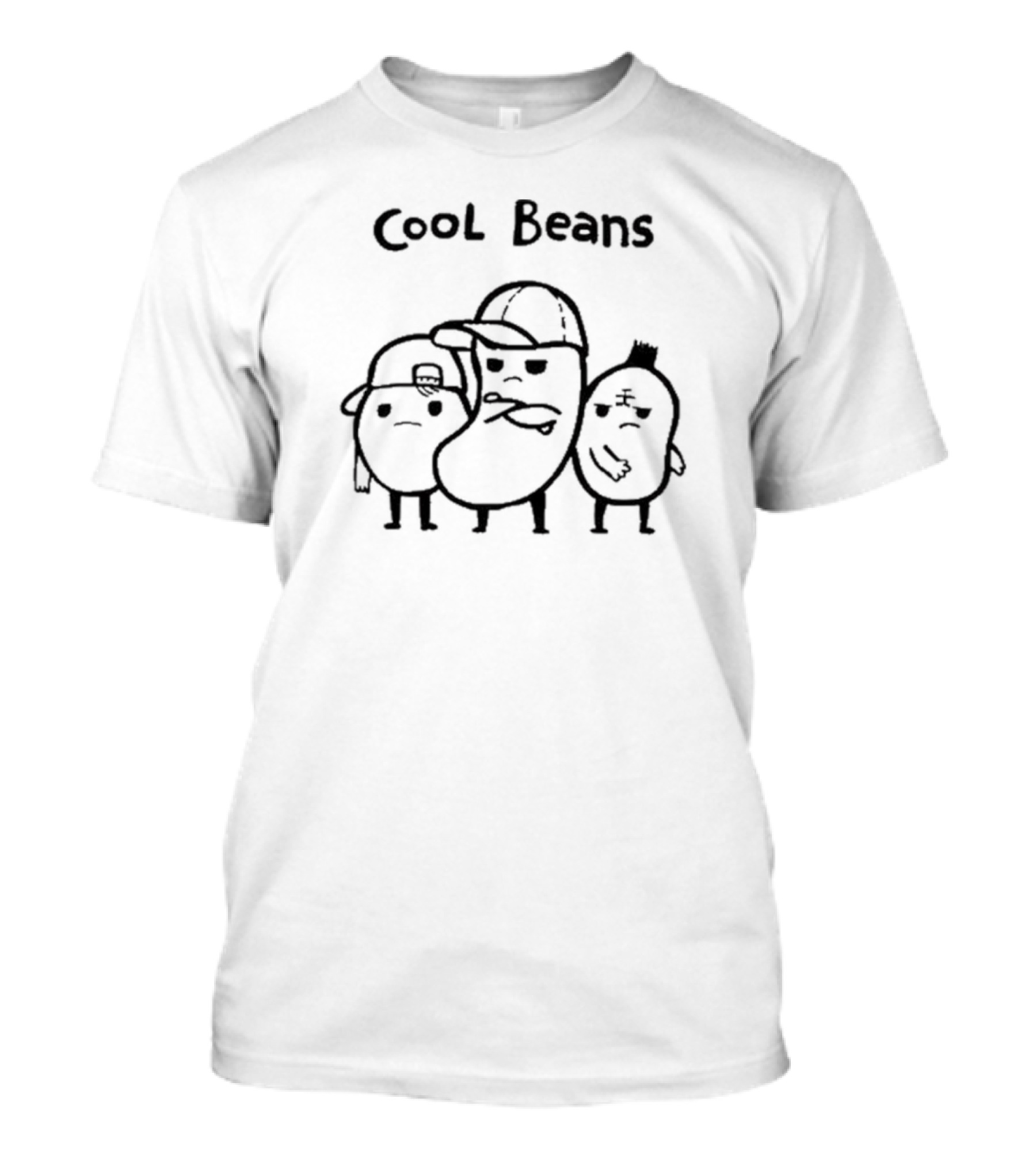 Jd From Ny Cool Beans Trio Wearing Caps And Tough Expressions T-Shirt