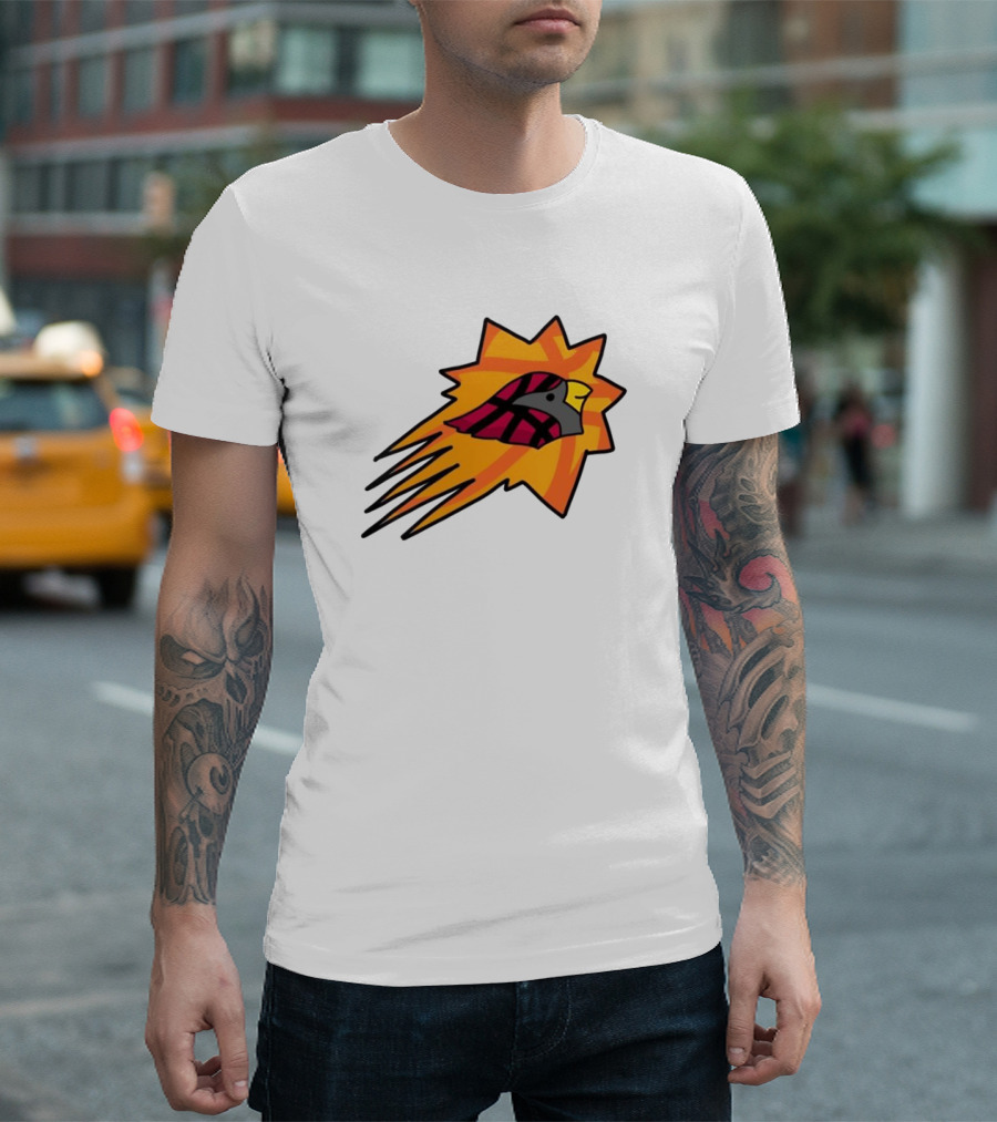 NFL NBA Cardinals Phoenix Suns Logo Mashup Combine T-Shirt