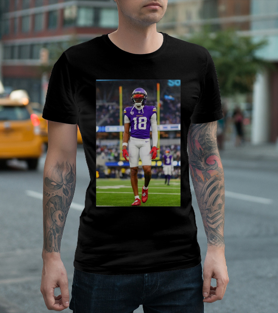 Blake Proehl Minnesota Vikings Number 18 Cleats My Goodness T-Shirt