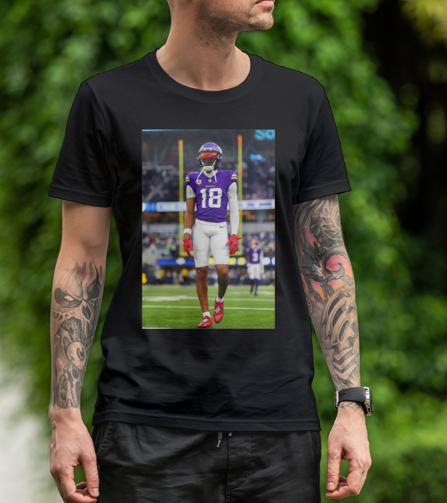 Blake Proehl Minnesota Vikings Number 18 Cleats My Goodness T-Shirt