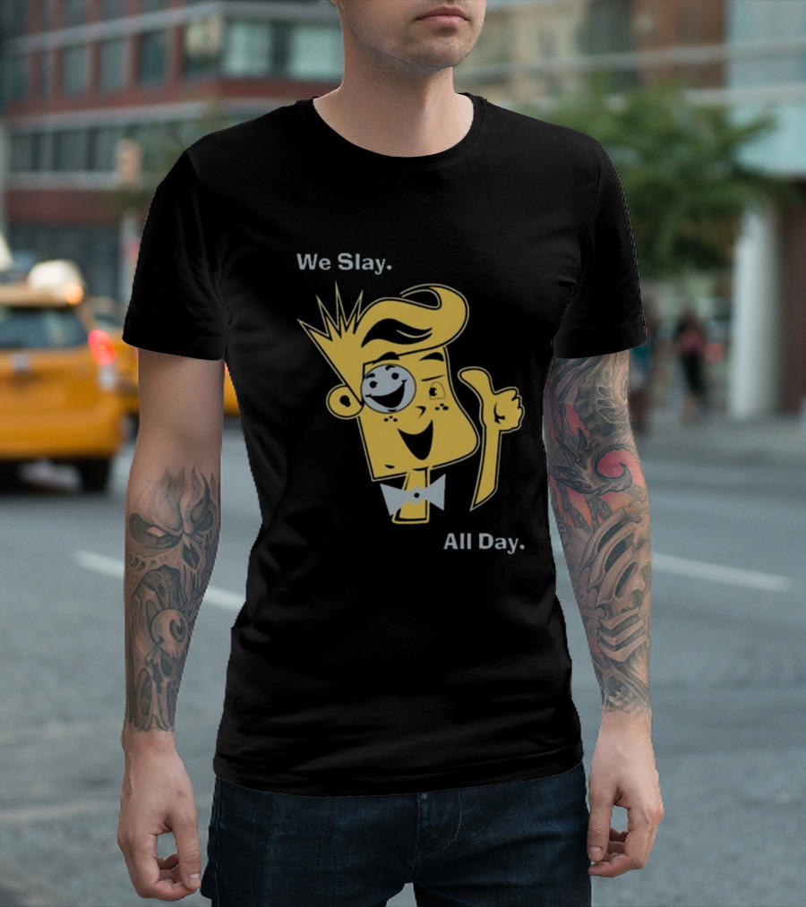 FGTeeV We Slay All Day Shiny Smiling Face Thumbs Up T-Shirt