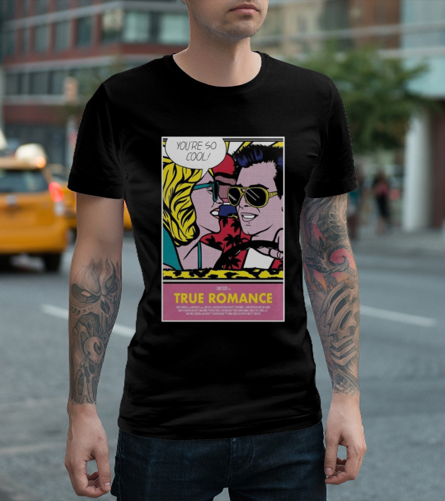 You're So Cool True Romance Roy Lichtenstein New York Comic Con T-Shirt