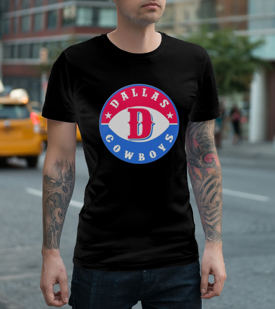 NFL x MLB Dallas Cowboys Texas Rangers Mashup T-Shirt