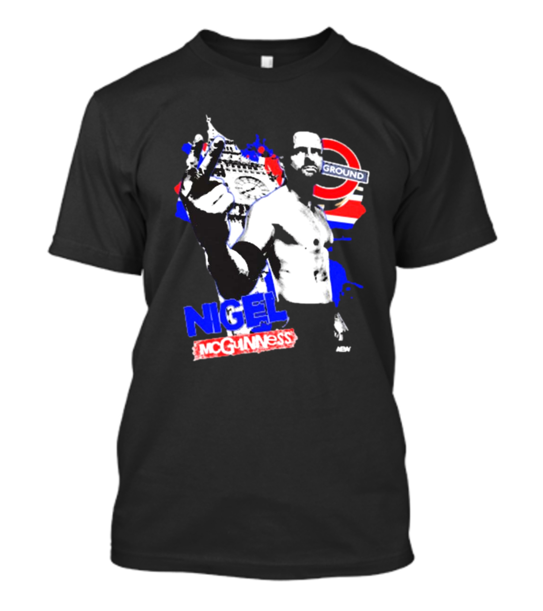 Nigel McGuinness Underground London Icon AMW T-Shirt