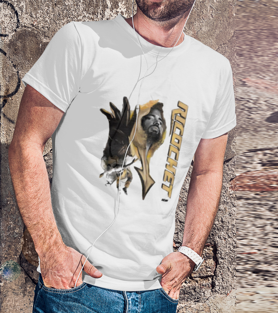 Ricochet AEW Unstoppable Iconic Presence T-Shirt