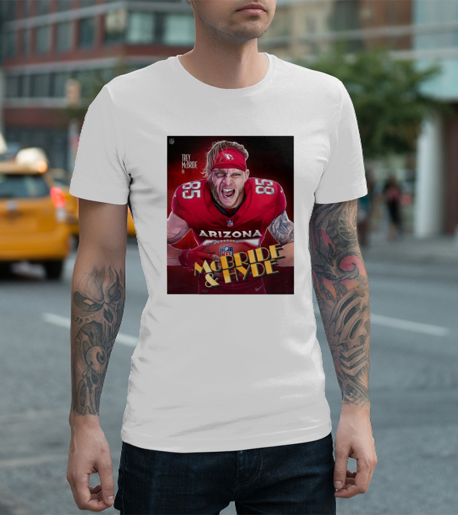 Trey McBride In McBride And Hyde Arizona NFL 85 T-Shirt