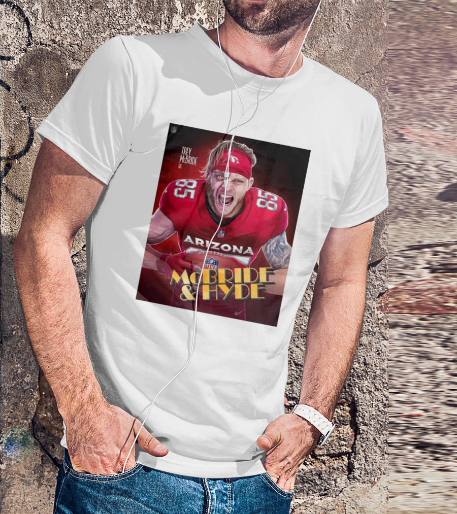 Trey McBride In McBride And Hyde Arizona NFL 85 T-Shirt