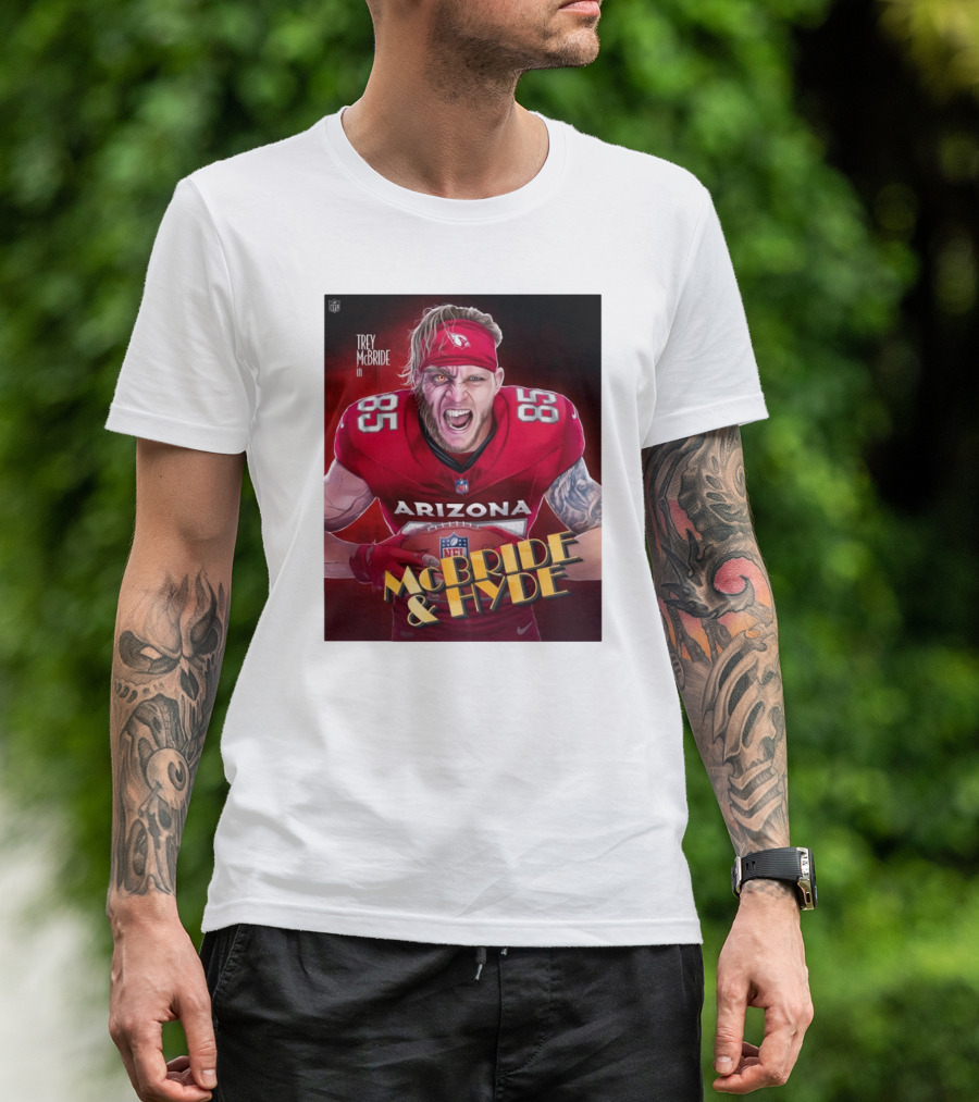 Trey McBride In McBride And Hyde Arizona NFL 85 T-Shirt