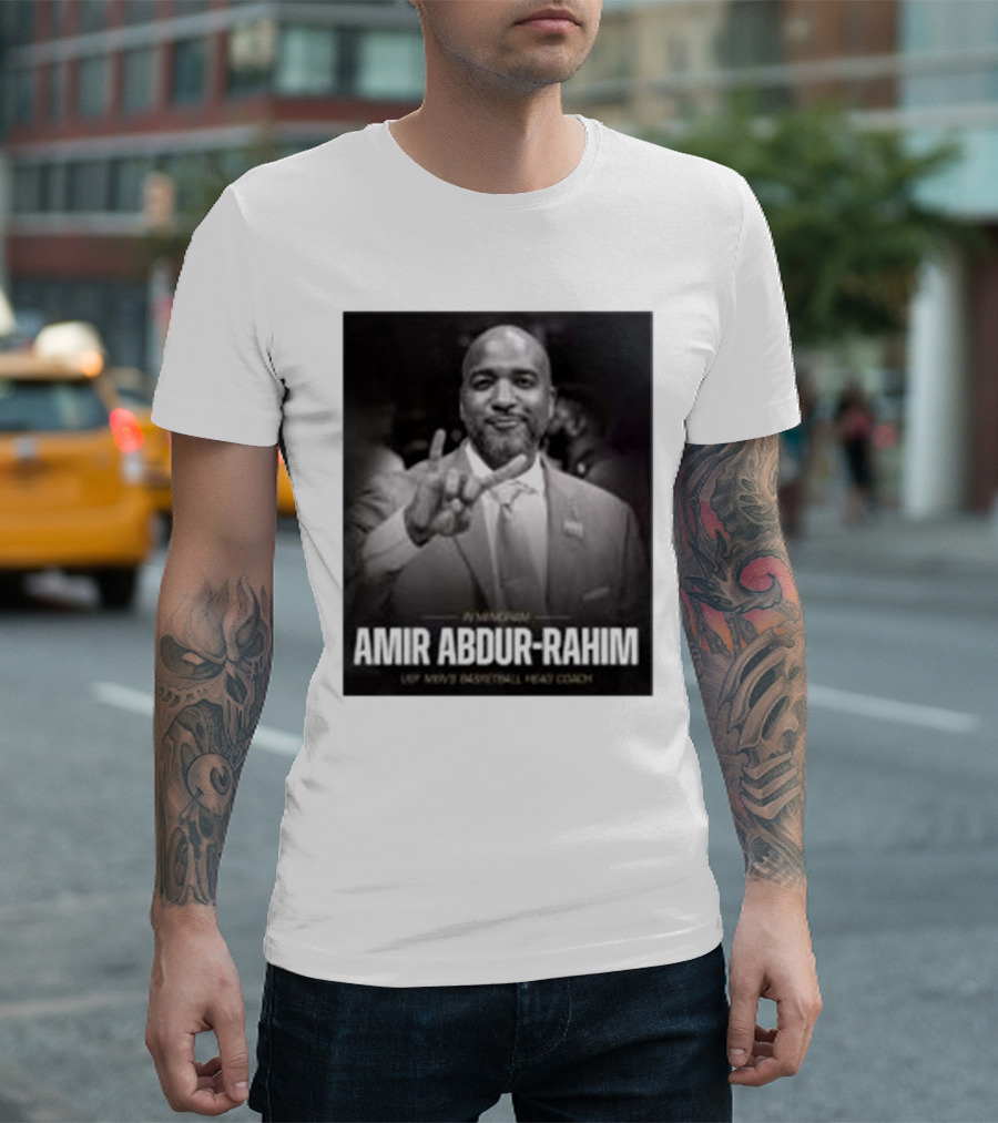 Amir Abdur-Rahim In Memoriam USF Men’s Basketball Head Coach 1981-2024 T-Shirt