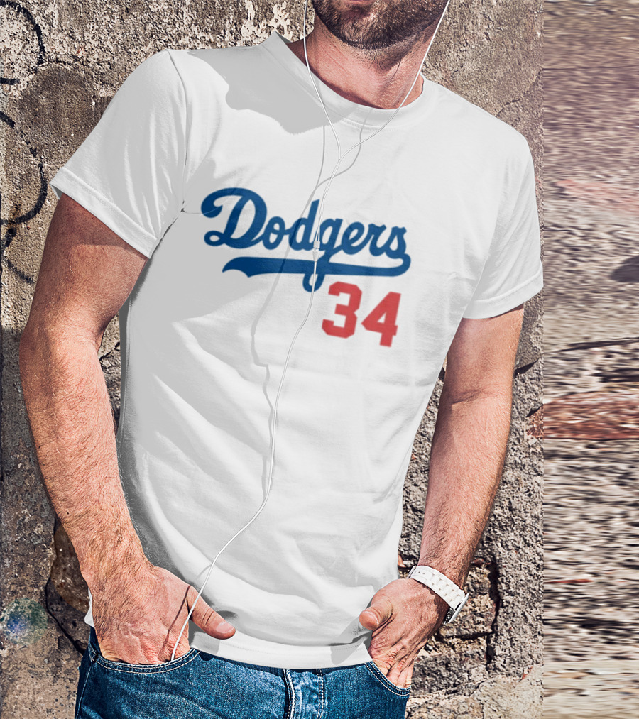 Dodgers 34 Los Angeles Jack Honoring El Toro Fernando Valenzuela T-Shirt