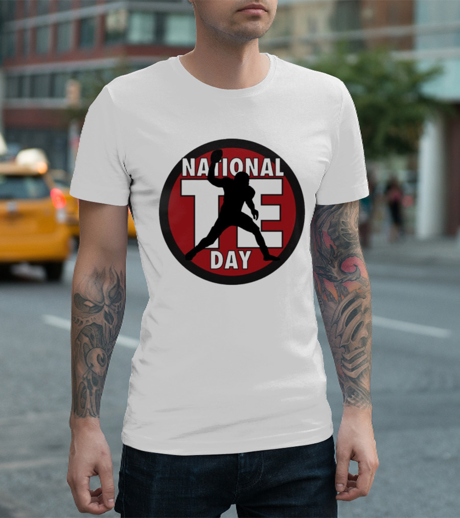 NFL National Tight Ends Day 2024 Football T-Shirt