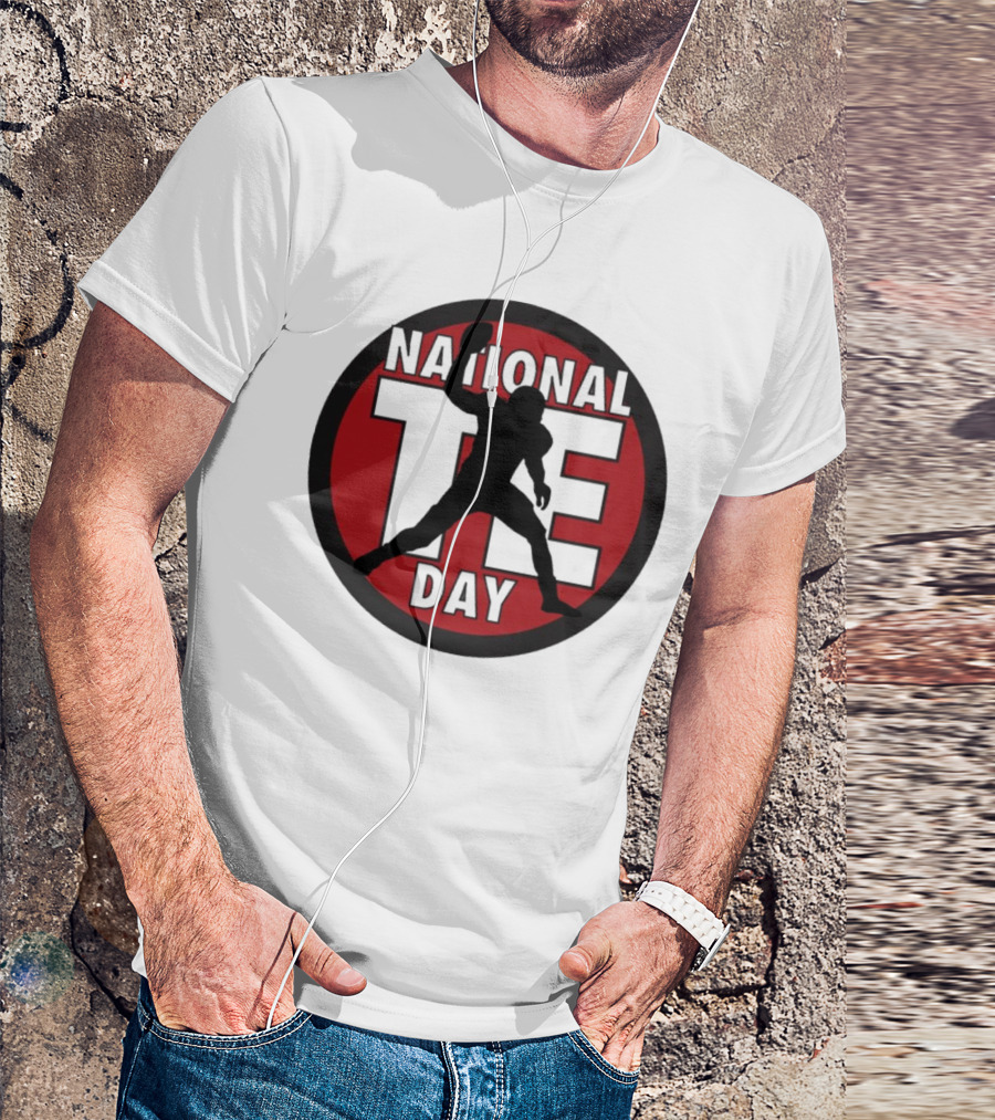 NFL National Tight Ends Day 2024 Football T-Shirt