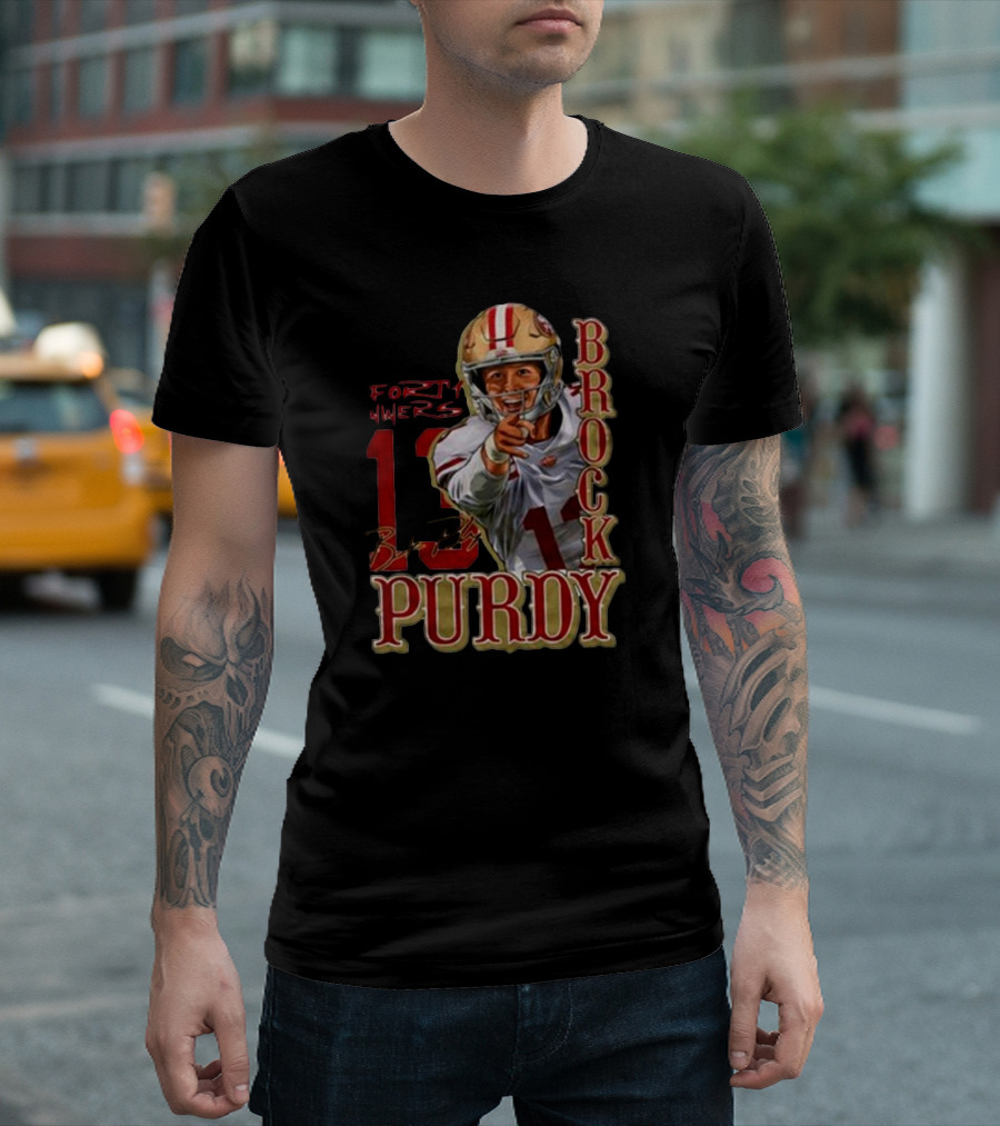 Brock Purdy 13 San Francisco 49ers Signature T-Shirt