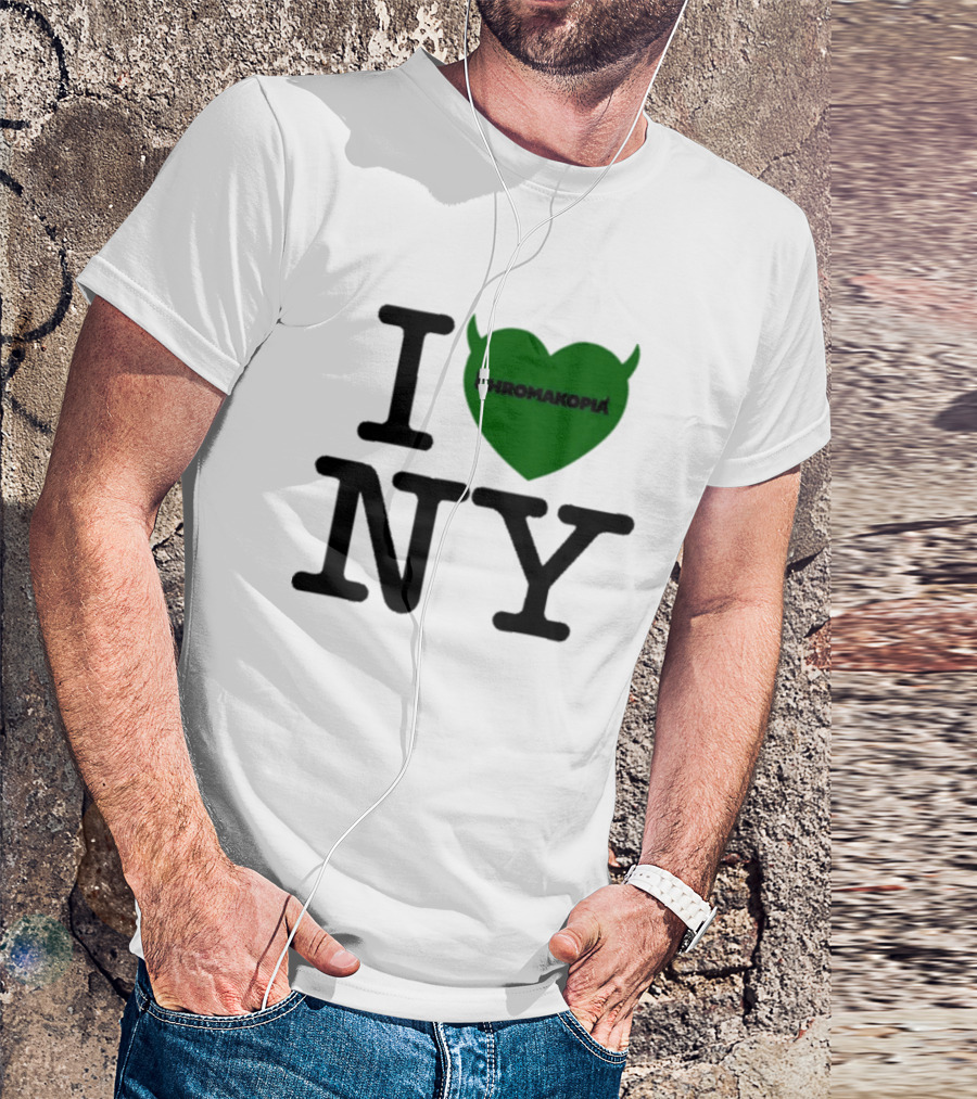 I Love Chromakopia NY Devil Heart T-Shirt