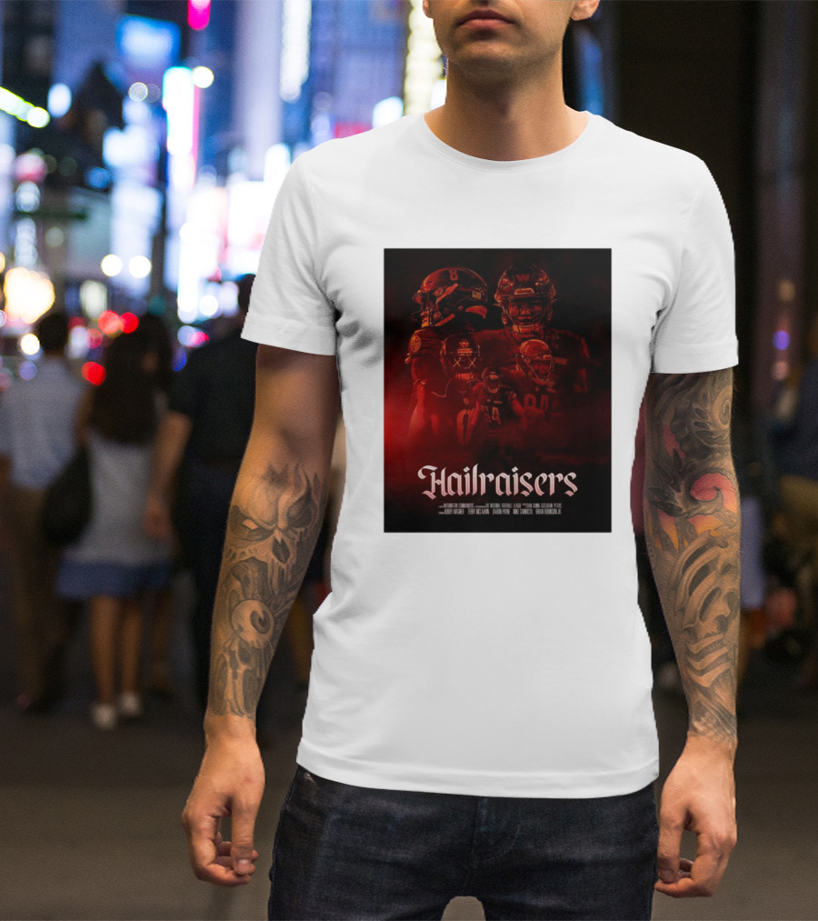 Washington Commanders Hailraisers Black Uniforms Halloween Vibes T-Shirt
