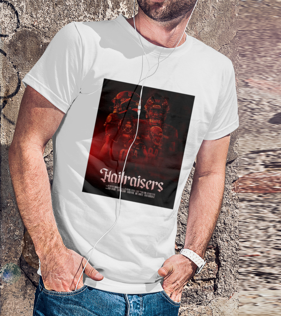 Washington Commanders Hailraisers Black Uniforms Halloween Vibes T-Shirt