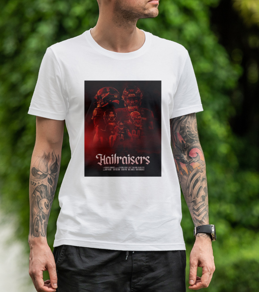 Washington Commanders Hailraisers Black Uniforms Halloween Vibes T-Shirt